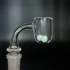 DHL Glowing 4mm 6mm 8mm Dab Quartz Terp Perle Perle Fumer Lumineux Vert Bleu Clair Spinning Insert Ball Pour Ongles Banger Eau Bong