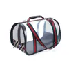 Moda Oddychający Cat Carrier Torba Podróżna Wodoodporna Pet Cage Fold Car dla psów Przenośne torby dla psów Outdoor 30e Siedzenia Pokrowce