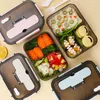 1100ml 1500ml Portable Sealed Plastic Kids Lunch Box Refrigerator Freshkeeping Boxes4911062