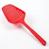 NewCooking-gebruiksvoorwerpen Plastic schoppen Groentezeiler Scoop Nylon Lepel Grote Colander Soep Filter Pasta Hittebestendige EWD5625