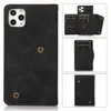 Flera kortplatser Flip Case för iPhone 12 Mini 11 Pro Max XR XS 8 Plus Samsung S20 Ultra Lagoble Leather Wallet Protector39234989015