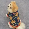 Sublimation Blanks Dog Apparel Dogs Clothe Spring Autumn Chemical Fiber Thickened Sweaters Shoulder Style Fleece Warm Christmas Sweater Snowflake Elk Snowman S