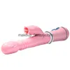 Masaż 2020 Nowe erotyczne wibracje teleskopowe damskie kobiety masturbator G Spot Vibrator Sex Zabawki Dla Kobiety Clitoris Stymulator Seks