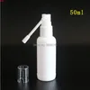 15ml 20ml 30ml 50ml Flacone nasale di plastica vuoto Bottiglie spray per nebulizzazione a rotazione piccola Atomizzatore per medicina nasale F983goods