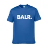 Balr Mens Designer T koszule Hip Hop Mens Designer T Shirty Mash Man Mens Homme krótkie rękawie T -koszule T253C