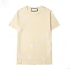22ビバリーヒルズチェリーデザイナーTシャツメンズファッション服半袖の女性パンクプリントレター刺繍猫サマースケートボードトップ