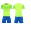 Blank Soccer Jersey Uniform Personalized Team Shirts med Shorts-Printed Design Name And Number 122638