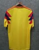 2024コロンビアコパアメリカジェームズサッカージャージ24 25ナショナルチームフットボールシャツD.Valoyes Arango C. Chucho 1990 Colombia Valderrama Retro Playerバージョンキッズ