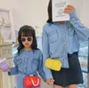 미니 소녀 토트 패션 어린이 핸드백 뜨거운 판매 아기 어깨 가방 아이들 지갑