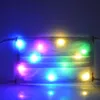 Wegwerp kleuren licht-emitting masker one size fits alle led bar tiaodi party fluorescente uni5726