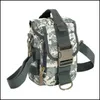 Открытый OutdoorsOutdoor Bags Tactical Pouch Pack Army Molle Shoder Спорт Велоспорт Cam Hiking Восхождение Маленькая Коммунальная Сумка Drop Доставка 2021