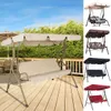 Gartenstühle Terrasse Schaukel Sitzbezug Wasserdicht Sunproof Outdoor Dekor Schutz Baldachin Sonnenschutz Universal Deckenabdeckung Y0706