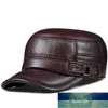 Dropshipping мужская реальная кожаная бейсболка шапка шляпа мода новый стиль мягкий кожаный берет ремень дальнобойщик кепки крокодиловые зерна H601 заводские цену экспертное качество