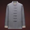 Ethnische Kleidung Traditionelle Chinesische Für Männer Tang-anzug Plus Größe Hanfu Kleidung Leinen Harajuku Langarm Mäntel Männlich 30300