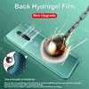 Curved Screen Protector for OnePlus 8 8T Hydrogel Film 6 Kant Full täckning 7T 7 PRO Transparent skyddande icke-tempererat glas