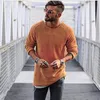 Jesień Casual Pullover Swetry Mężczyźni Prosta Moda Z Długim Rękawem O Neck Sweter Jumper Cienka Podstawowa Solidna Męska Knitwear TOP 210517