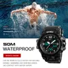 SKMEI Mode Sport Uhren Für Männer Stoßfest Wasserdichte Digitale Armbanduhren Männer Uhr 2 Zeit Chrono Männlich reloj hombre 1155B X0524