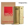 Original IMCO 6800 Memorial Lighter Rostfritt Stål Olja Bensin Cigarettändare Kerosen Vintage Fire Bensin Presentljusare för insamling