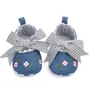 First Walkers Spring Summer Baby Girl Princess Shoes Born Infant Cute Bow Flower Toddle Cotton Soft Anti-slip Sole