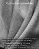 LIANGQI Rideau de douche à trou romain Tissu anti-moisissure imperméable Épaissir Tissu de lin imitation Salle de bain Décor Accueil Outils de séparation 210609