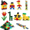 1000 stks gemengde kleur Educatief DIY Bulk Australian Building Block baksteen kleuterschool Aanbevelingspeelgoed met starter Instructie