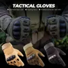 Us Army Men's Tactical Gloves Outdoor Sports Full Finger Military Combat Anti-Slip Carbon Fiber Shell Cycling Tactical Gloves