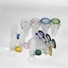 hookahs Glass Slides Bowl Pieces Bongs Bowls Funnel Rig Accessories Quartz Nails 18mm 14mm Male Female Heady Smoking Water pipes dab rigs