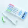 Highlighters 5pcs / set Japansk brevpapper Zebra Mild Liner Dubbelhöjd Fluorescerande Pen Arts Teckning för barn Graffiti Hook Mark