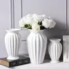 blue white ceramic vases