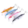 Hengjia 80pcs 9cm / 3.54in 6.1g 악어 물고기 미끼 Tackle Crankbait 유혹 Minnow 도매 퍼 치 낚시 미끼