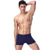 Underpants 7Pcs lot Men's Underwear Solid Color Modal U Convex Middle Waist Breathable Boxer Stretch Shorts Larger Size L-3XL194c