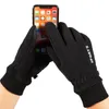 Herren Winter Verdickung Warm Touch Screen Anti-Rutsch-Fahrradhandschuhe