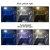 Carro backseat teto teto luz kits magnético led night interior lendo quadrado cúpula veículo lâmpada interior