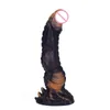 NXY Zabawki Anal Octopus Anteny Kształcie Penis Miękkie Silikonowe Dildo Rainbow Pucharu przyssawki podwórko dla mężczyzn i kobiet dorosłych Produkty 0314