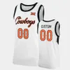 2022 Custom NCAA Oklahoma State Cowboys Basketbal Jersey Cade Cunningham Mason Robbins Moussa Cisse Bryce Thompson Rondel Walker Avery Anderson III Kalib Boone