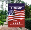 Трамп 2024 Флаг Мага Каг Республиканские флаги США Флаги баннер Флагсанти Байден никогда не президент Америки Дональд забавный сад кампания садовый флагZC306