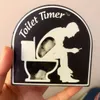 New5min Toalett Timer Creative Toilet Tillbehör Hourglass Timer Roliga leksaker för män, make, pappa, fars dag, födelsedag gag rrd12195