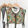 Schals Designer Frauen Poncho Cape Vorne Offen Strickjacke Wrap Schal Sticken Mantel Weibliche Frühling Herbst Capes W140