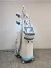 Kryoterapi Viktminskning 360 ° Multifunktion Cryo Freeze Slimming 4 Handtag Arbeta tillsammans Cryolipolys + Kavitation + RF + Lipolaser Double Chin Removal Machine