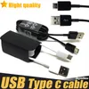 Câbles USB Type C de qualité OEM 1M 3FT 2A cordon de chargeur de charge rapide type-c pour Galaxy S8 S9 S10 S20 note 8 9 10 20