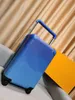 Klassieke Merk Luxe Designers Reizen Koffer Bagage Mode Unisex Trunk Bag Bloemen Brieven Portemonnee Rod Box Spinner Universal Wheel Duffel