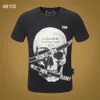 Plein Bear T Shirt Mens Designer Tshirts Märke Kläder Rhinestone Skull T-shirts Klassisk Högkvalitativ Hip Hop Streetwear Tshirt Casual Top Tees PB 11385