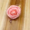 Artificial Flowers Wedding Decorations Bridal Hand Flower Bridesmaids sisters wrist Corsage Foam Rose Simulation FakeFlowers WLL672