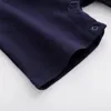 Yeni yaz Romper moda çocuk giysileri Unisex O-Boyun pamuk ekose şerit Patchwork kısa kollu erkek bebek kız T-shirt 1-6 yıl