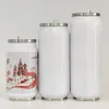 Kubki DIY Sublimacja Cola COT Thermos Butelka Podwójna ściana ze stali nierdzewnej Tubler izolowana próżnia z pokrywą Puste ZWL444