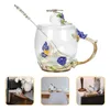 Tazze 1 Set di vetro per bevande del tè Tazza decorativa profumata presente