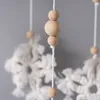 Ins Macrame Hand-woven Christmas Tree Pendant Home Bohemian Decoration Wall Hanging Ornaments Merry Christmas Party Wind Chime