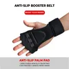 Handledstöd Gymhandskar Fitness Vikt Lyftning Kroppsbyggande Dantell Träning Palm Guard Half Fing Finger Equipment Pullup3027936