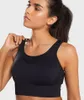 Quick-Dry Running Fitness Yoga Bra Sport Underkläder Hollow Beauty Back Vest Bar Workout Top Crop Bras för Kvinnor Outfit