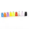 10 Stück Candy Bear Cute Resin Charms DIY Patch Erkenntnisse Gummy Ohrringe Schlüsselanhänger Halskette Anhänger Schmuck Dekor Zubehör3932556